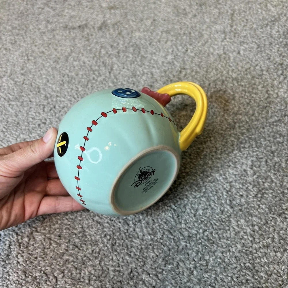 Disney Store Nightmare Before Christmas Sally Voodoo Doll Mug 5in Ceramic Cup No
